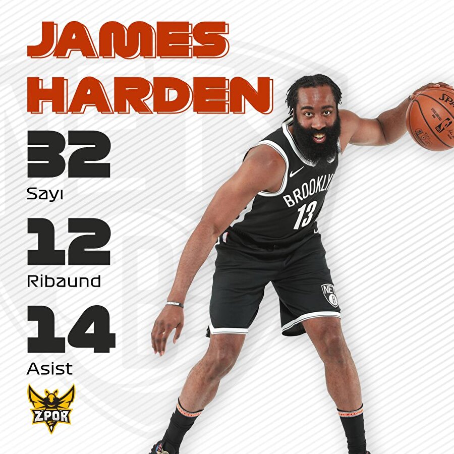 Harden'dan mükemmel başlangıç