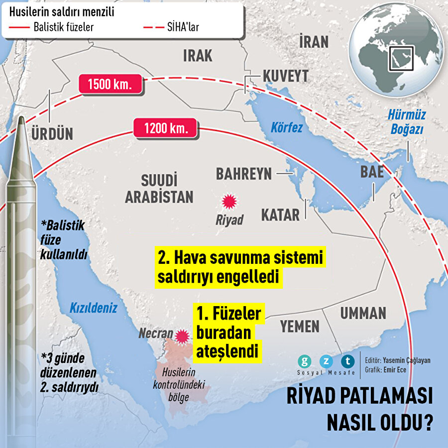 Riyad patlaması nasıl oldu?