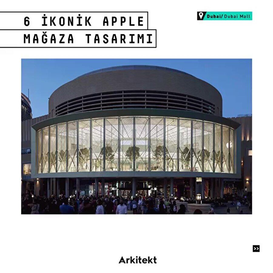 6 ikonik Apple mağaza tasarımı