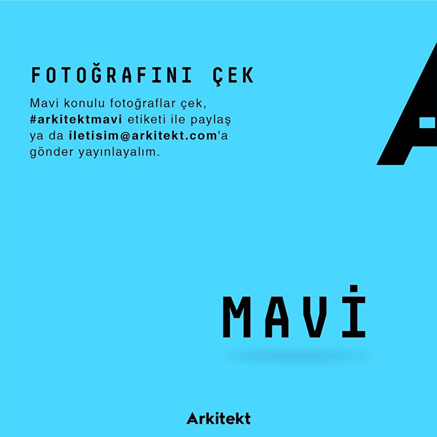  Fotoğrafını çek gönder: Mavi