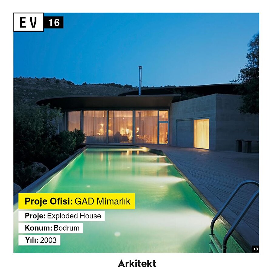 Yenilikçi yaklaşımıyla 'Exploded House' 