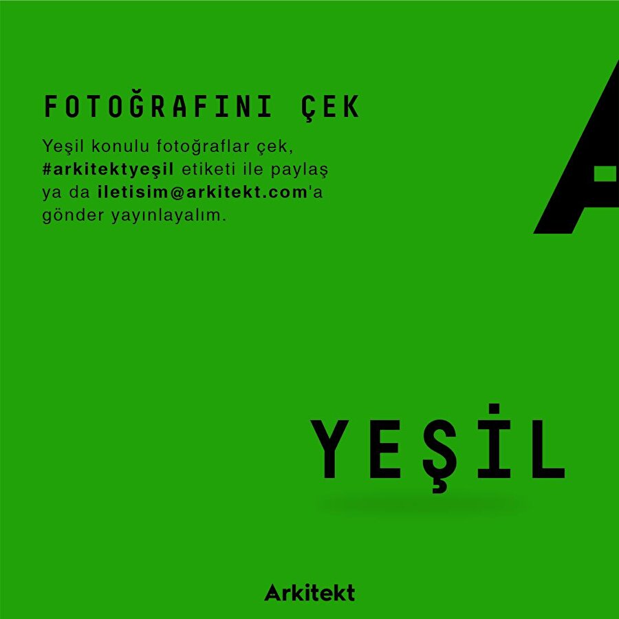 Fotoğrafını çek gönder: Yeşil