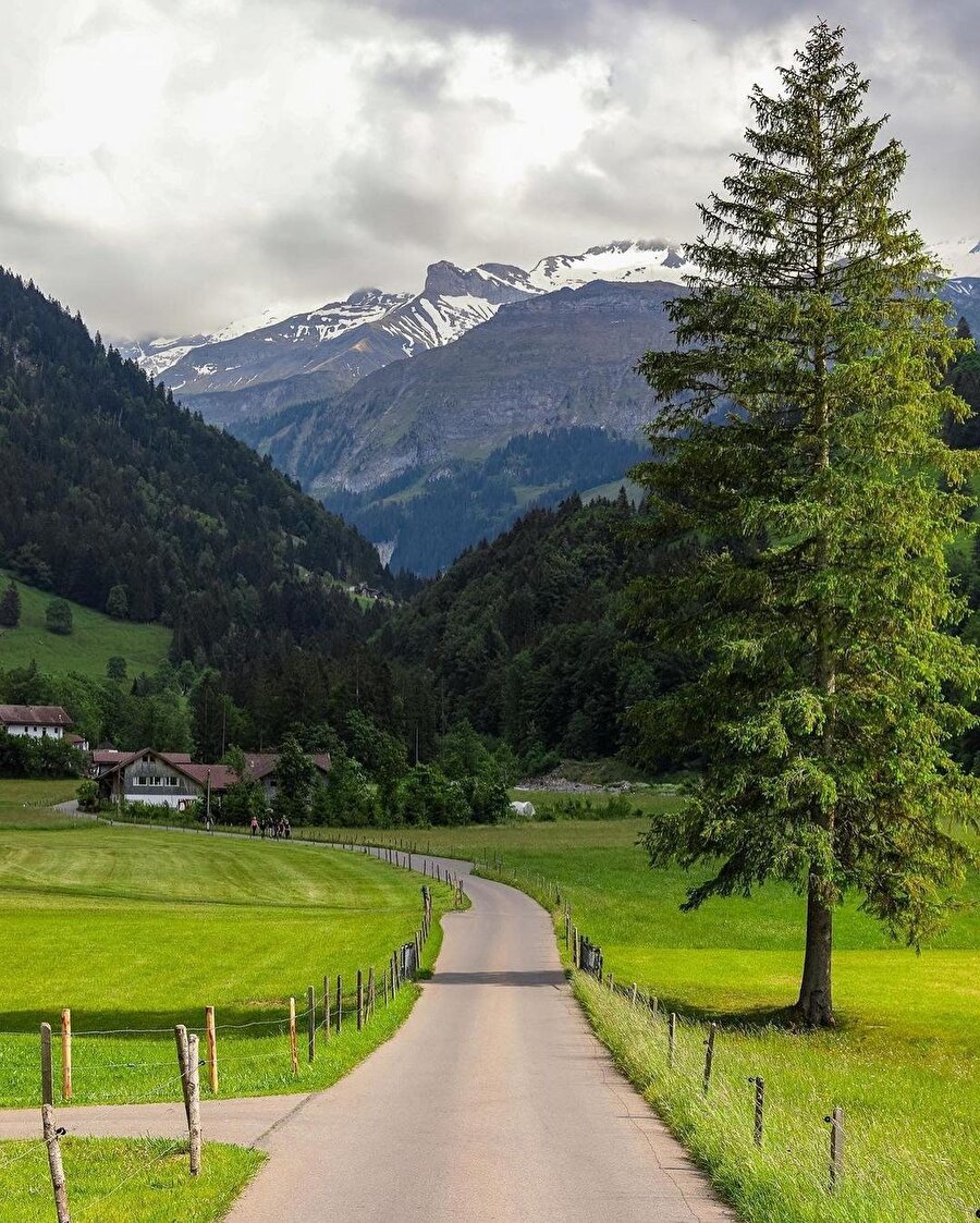 Alp Dağları’nın tatlı kızı Heidi’nin memleketi burası 🏔