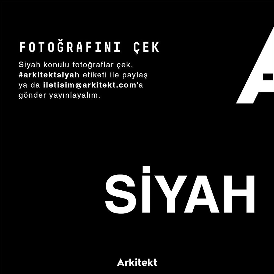 Fotoğrafını çek gönder: Siyah