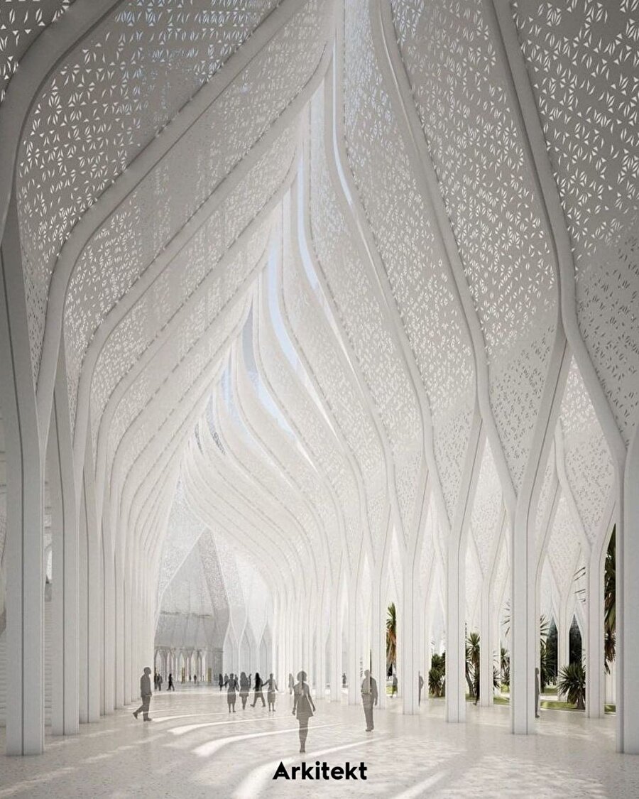 Cami mimarisine farklı bir yorum