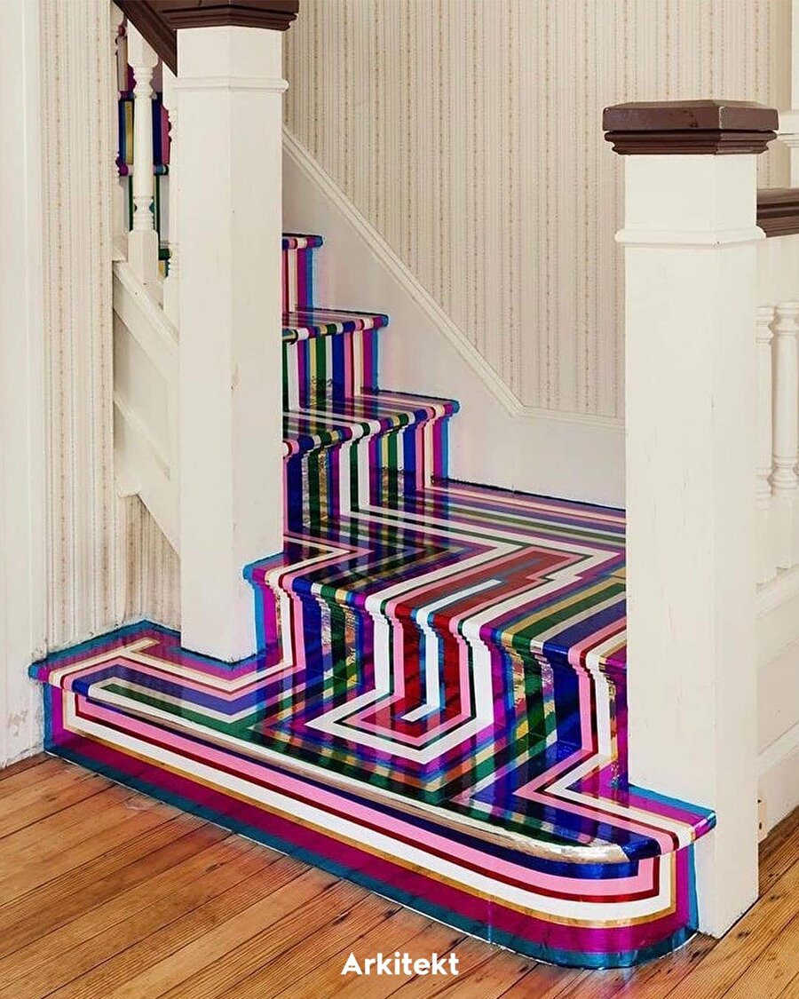 Rengarenk zemin enstalasyonları: Zobop 