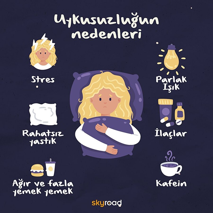 Uykusuzluğun sebepleri 🥱