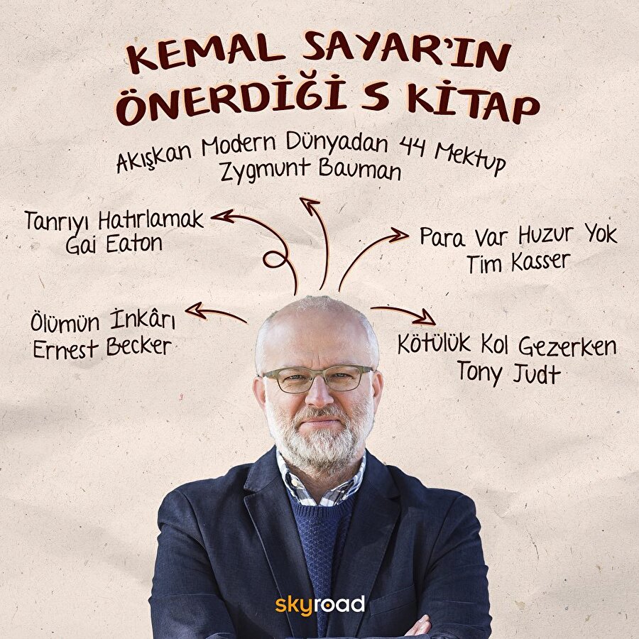 Kemal Sayar'ın önerdiği 5 kitap 📚