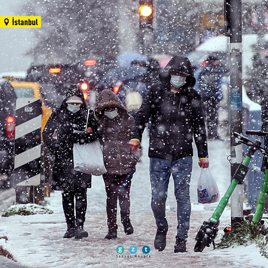 ❄️☃️ Kar ve yağmur tüm ülkeyi etkisi altına aldı 