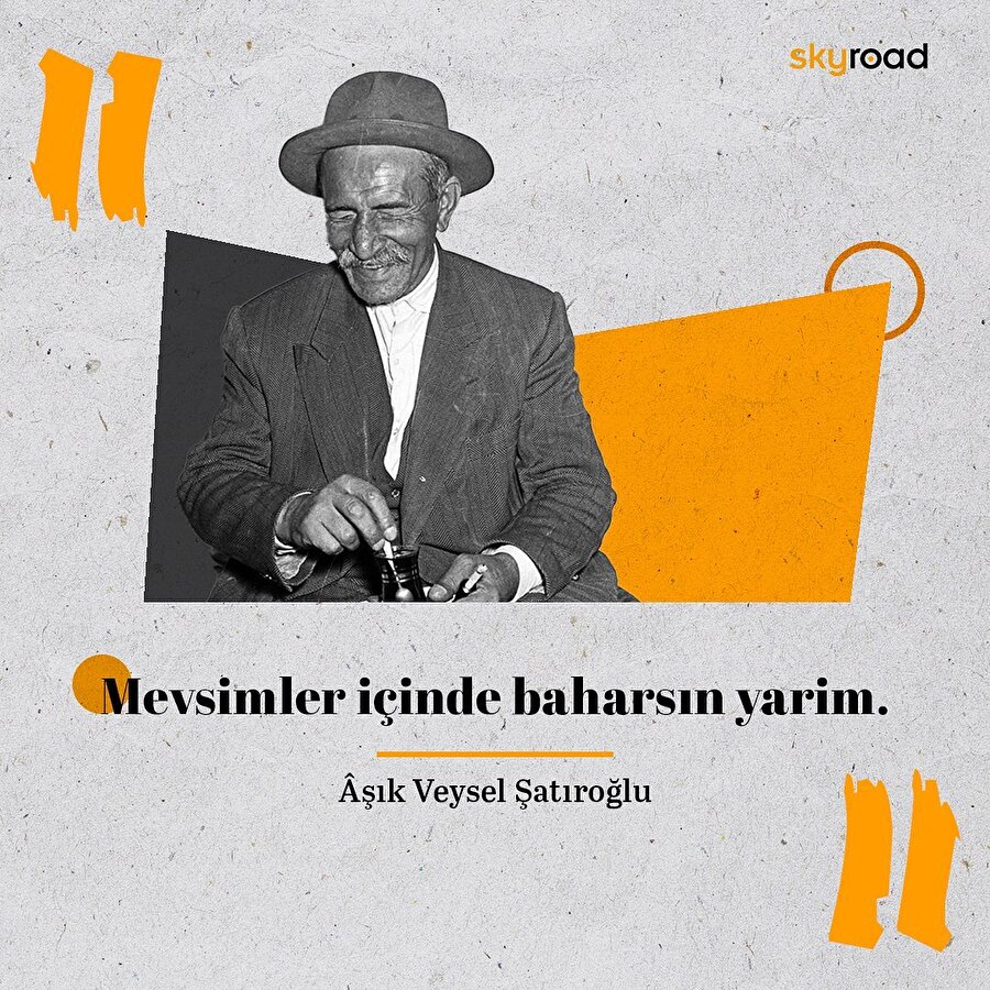 Sazın sözcüsü: Aşık Veysel 😌