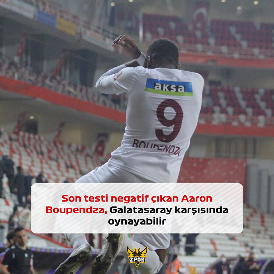 Boupendza'nın son testi negatif