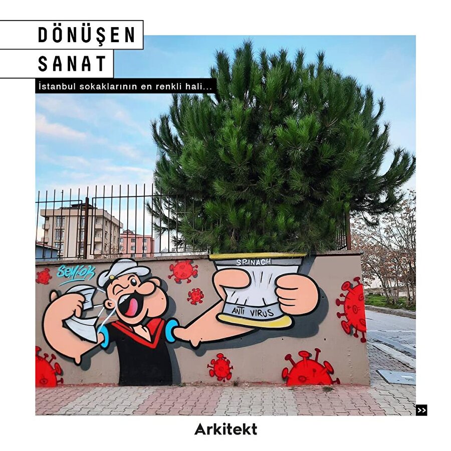 İstanbul sokaklarının en renkli hali