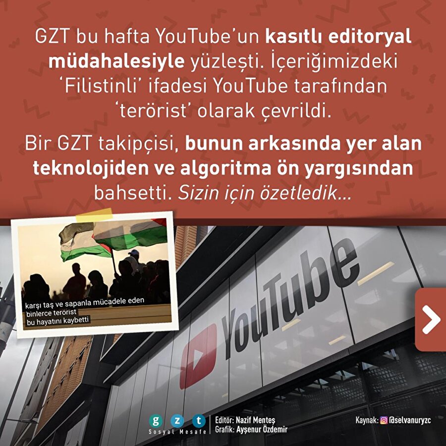 'Filistinli'yi 'terörist'e çeviren algoritma: Tesadüf değil