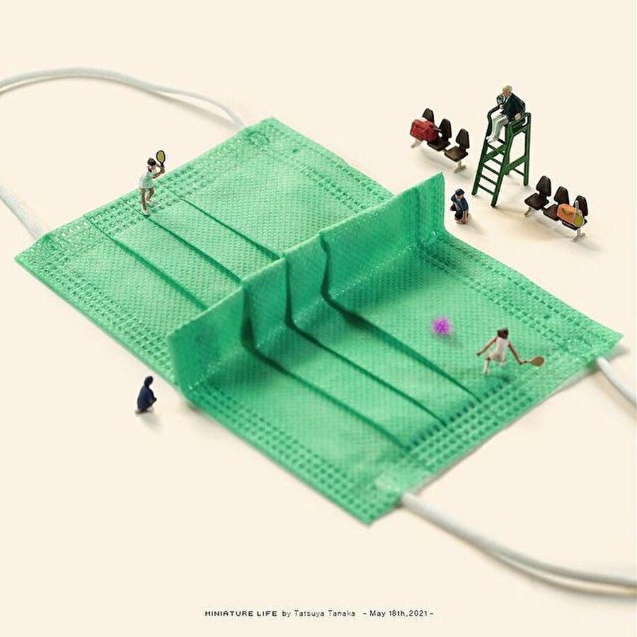Dünyanın ilk minyatür fotoğrafçısı: Tanaka 😷