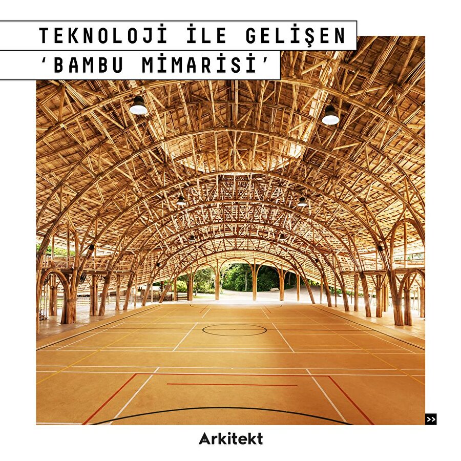 Teknoloji ile gelişen ‘Bambu Mimarisi’