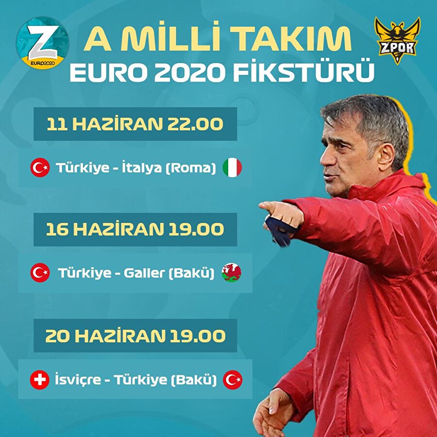 Milliler açılışı İtalya ile yapacak