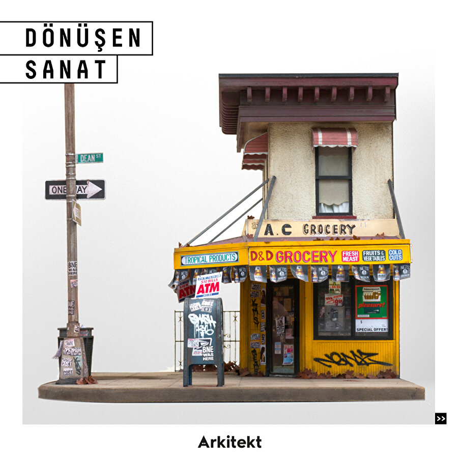 Avustralyalı sanatçıdan farklı bir yorum