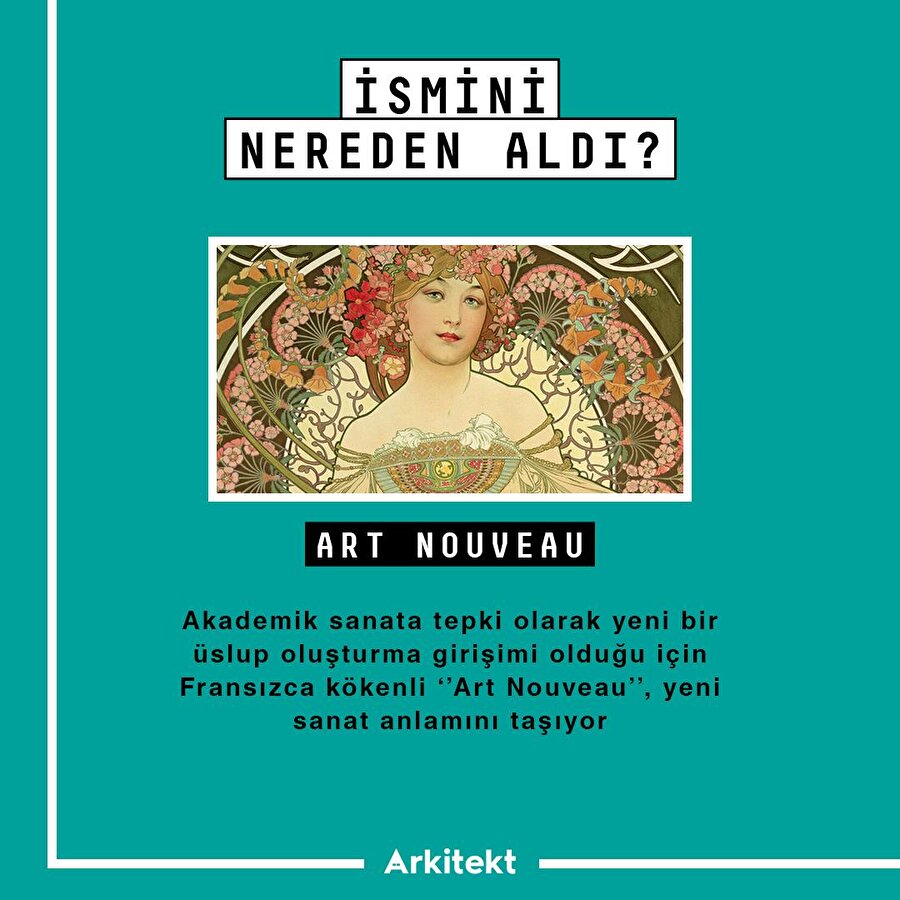 'Art Nouveau' ismi nereden geliyor? 