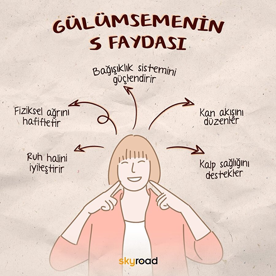 Gülümsemenin 5 faydası 😄