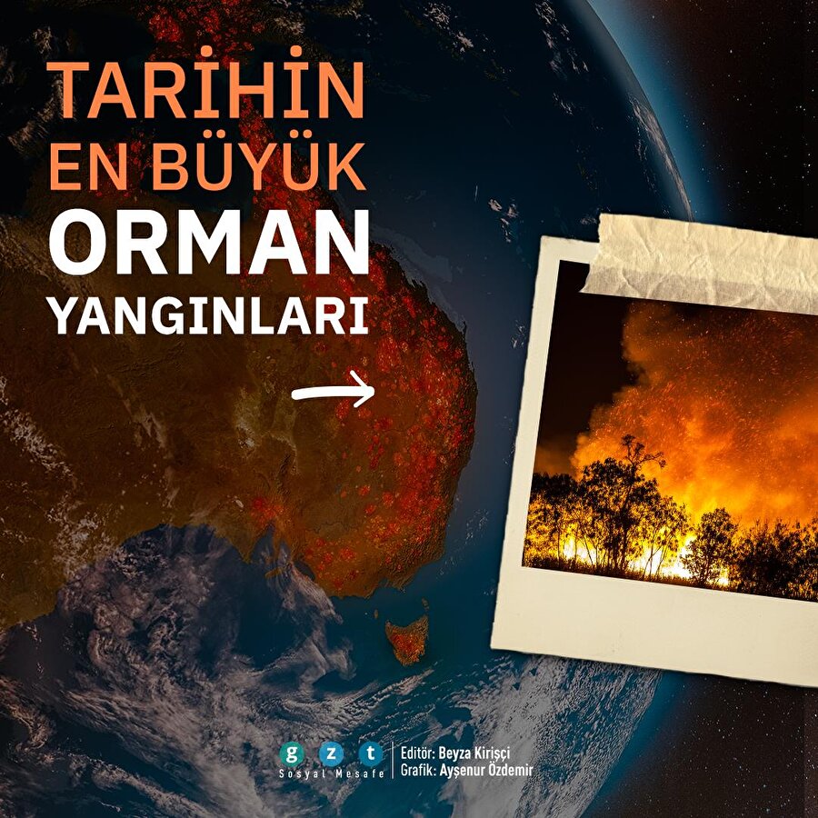 Dünyanın en büyük orman yangını ne zaman çıktı?