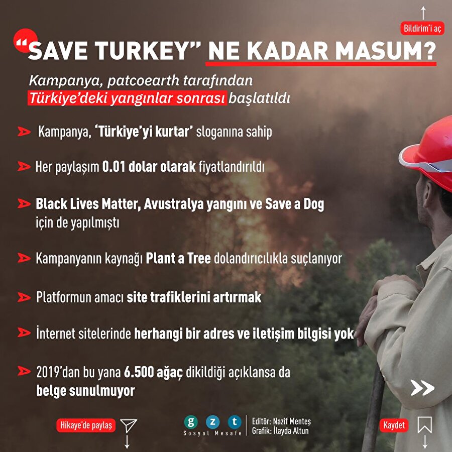 'Save Turkey' bağış kampanyası ne kadar masum?