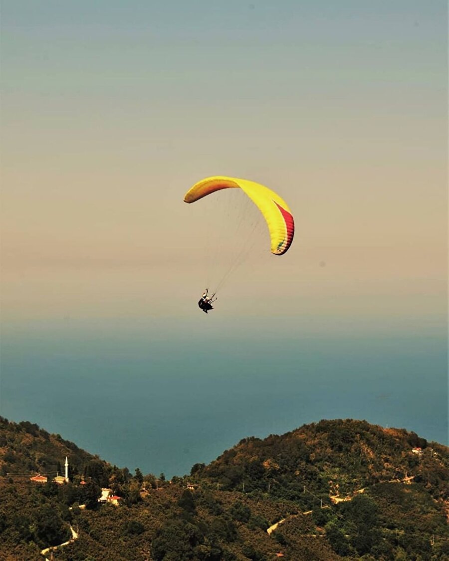 Yamaç paraşütü lokasyonu: Boztepe 🪂