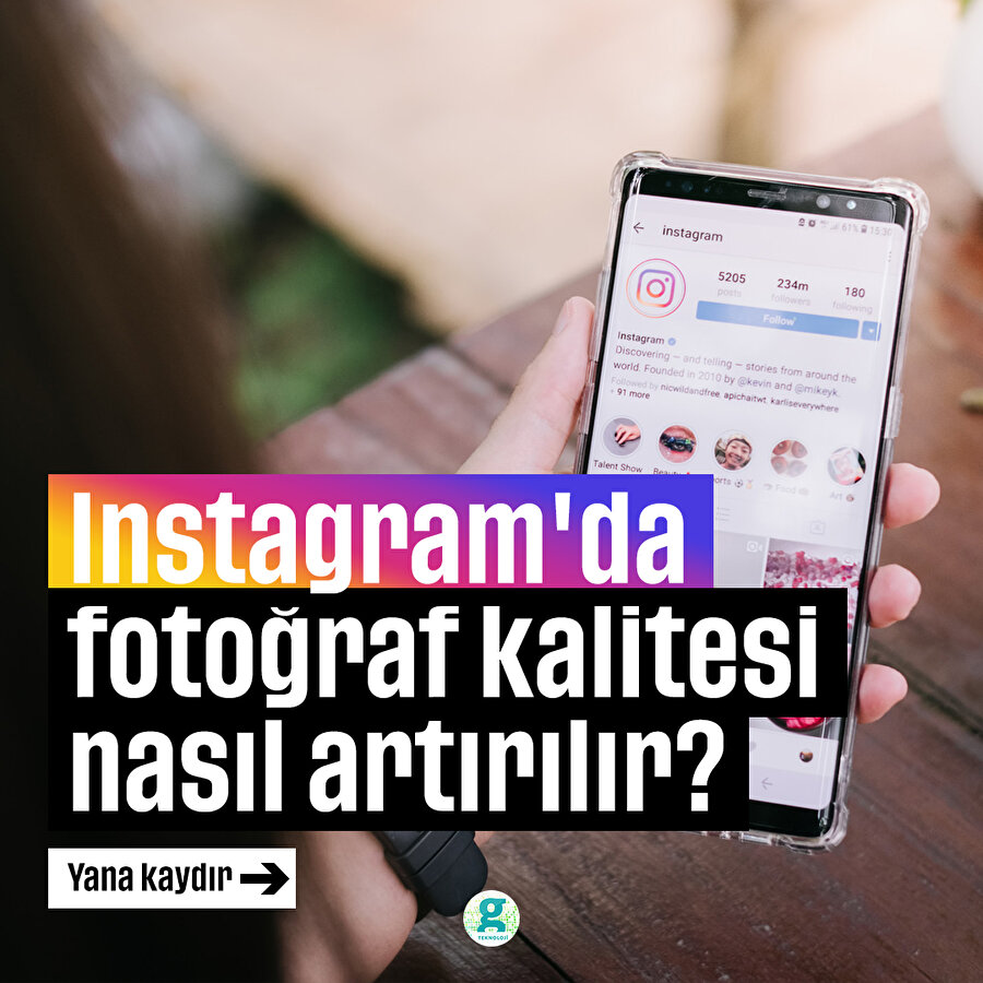 Instagram'da fotoğraf kalitesi nasıl artırılır?
