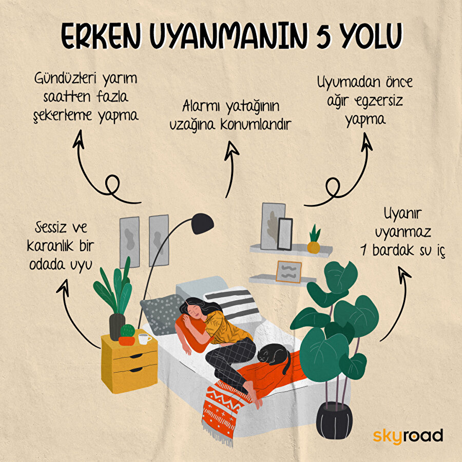 Erken uyanmanın 5 yolu 💤