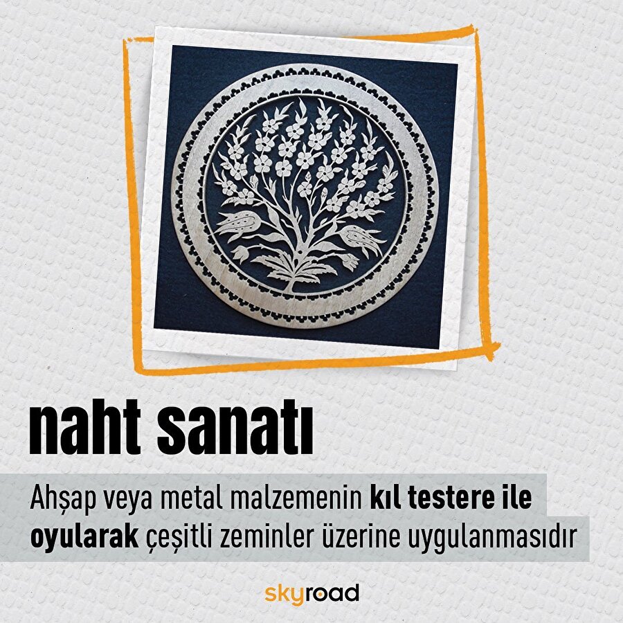 Selçuklu dönemine dayanan sanat: Naht sanatı ✨