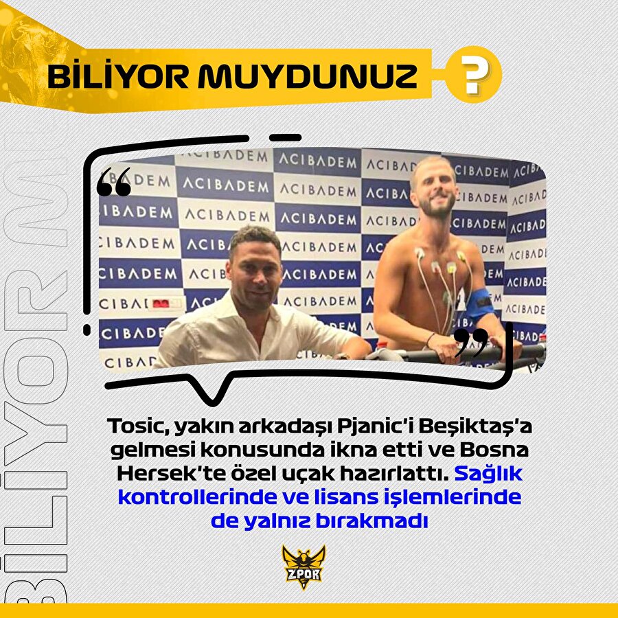 Tosic iş başında