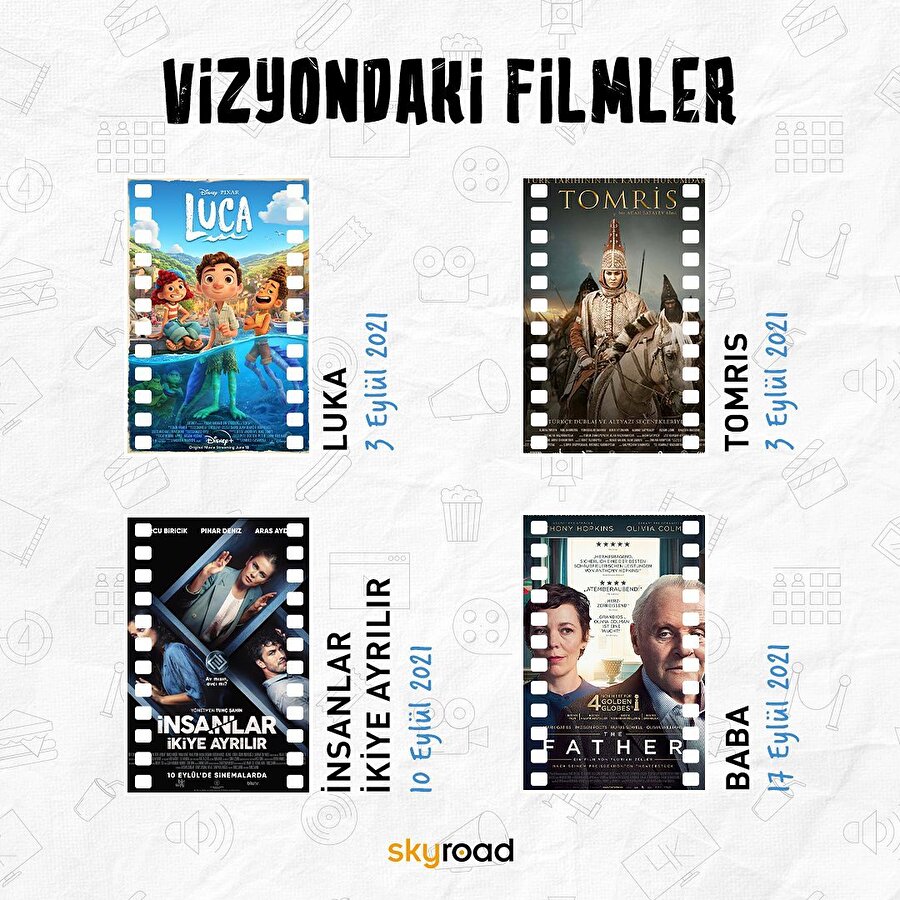Vizyondaki filmler 🎬