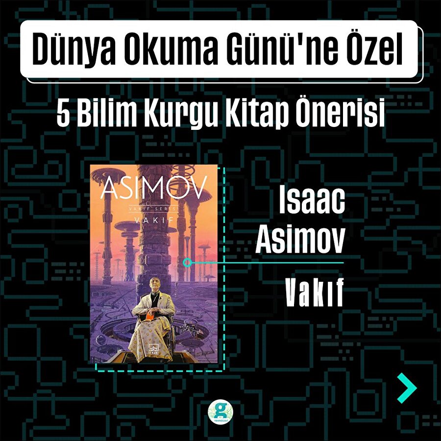 Dünya Okuma Günü'ne Özel 5 Bilim Kurgu Kitap Önerisi