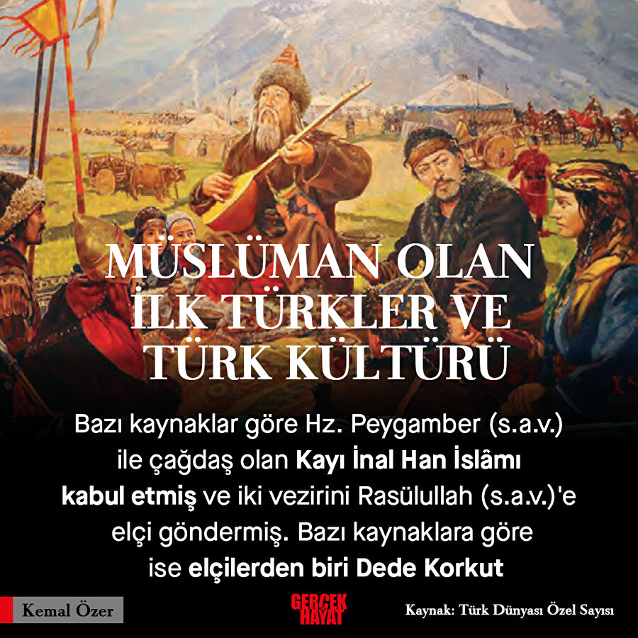 Müslüman olan ilk Türkler ve Türk kültürü