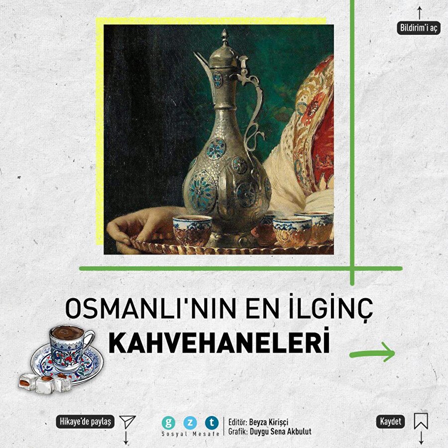 Osmanlı'da kahvehane kültürü