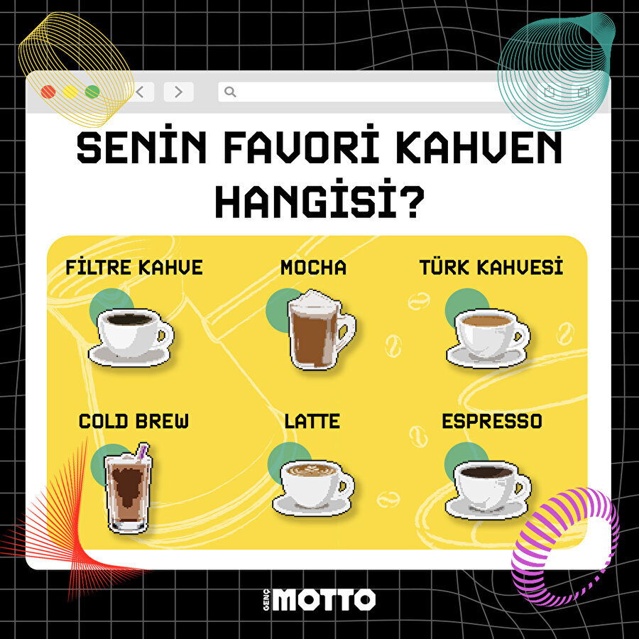 Senin favori kahven hangisi? 