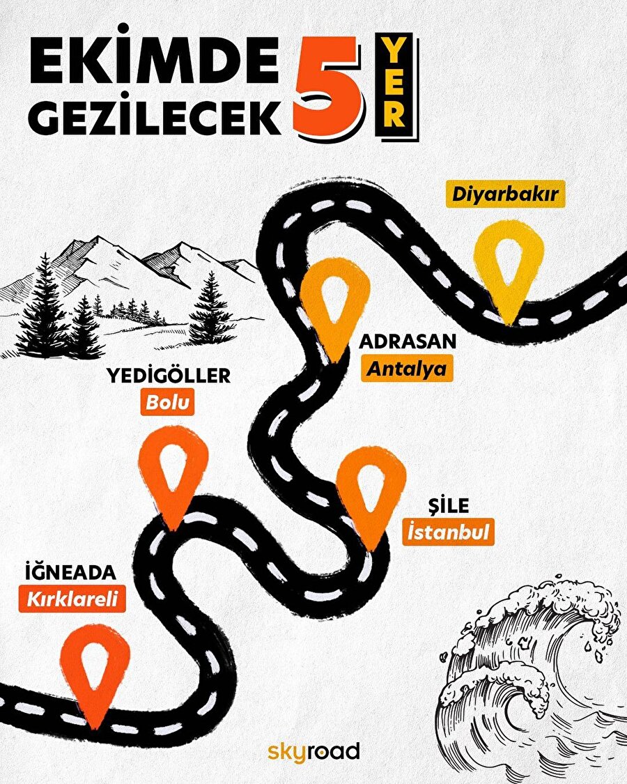 Ekimde ne yapsak, nereye gitsek diyenler için: Yeni Skyrehber'le geldik! 🎉