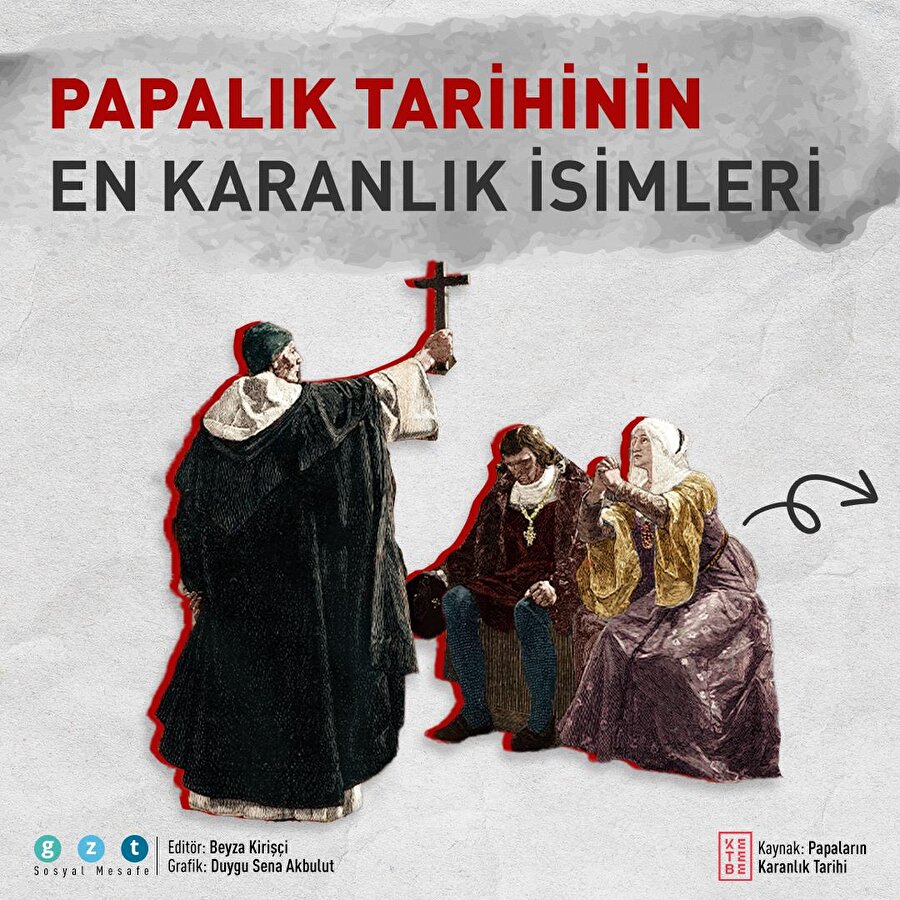 Papalık skandalları asırlar önce başladı