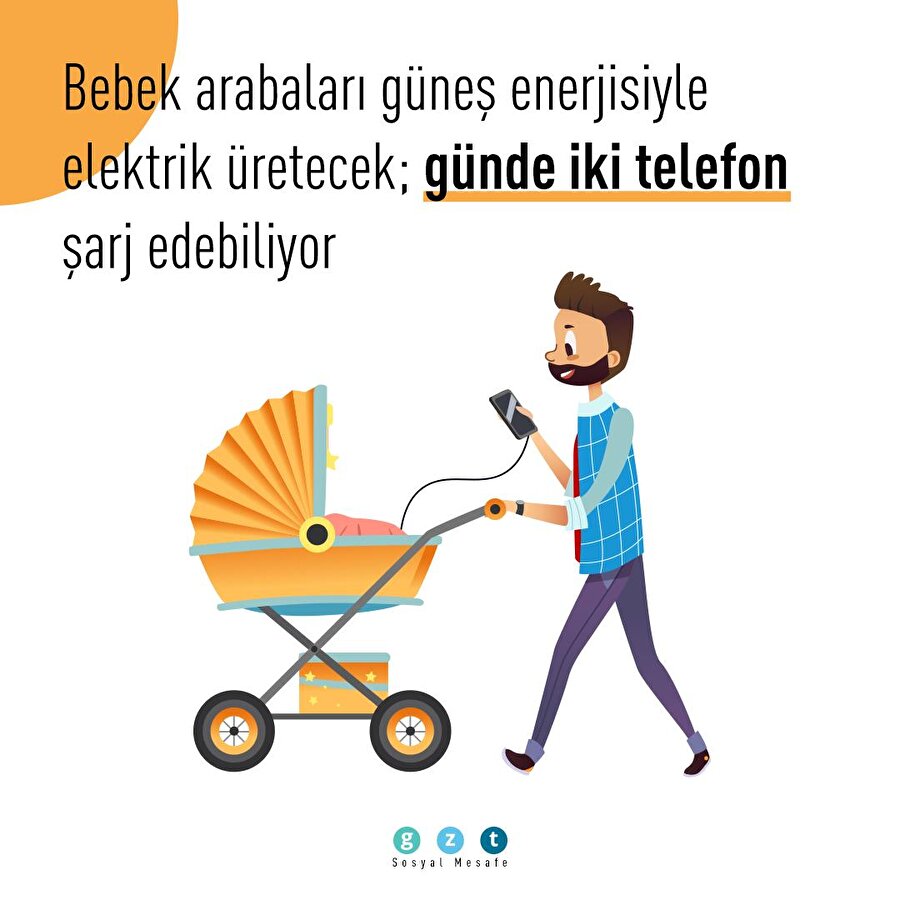 Bebek arabaları elektrik üretecek