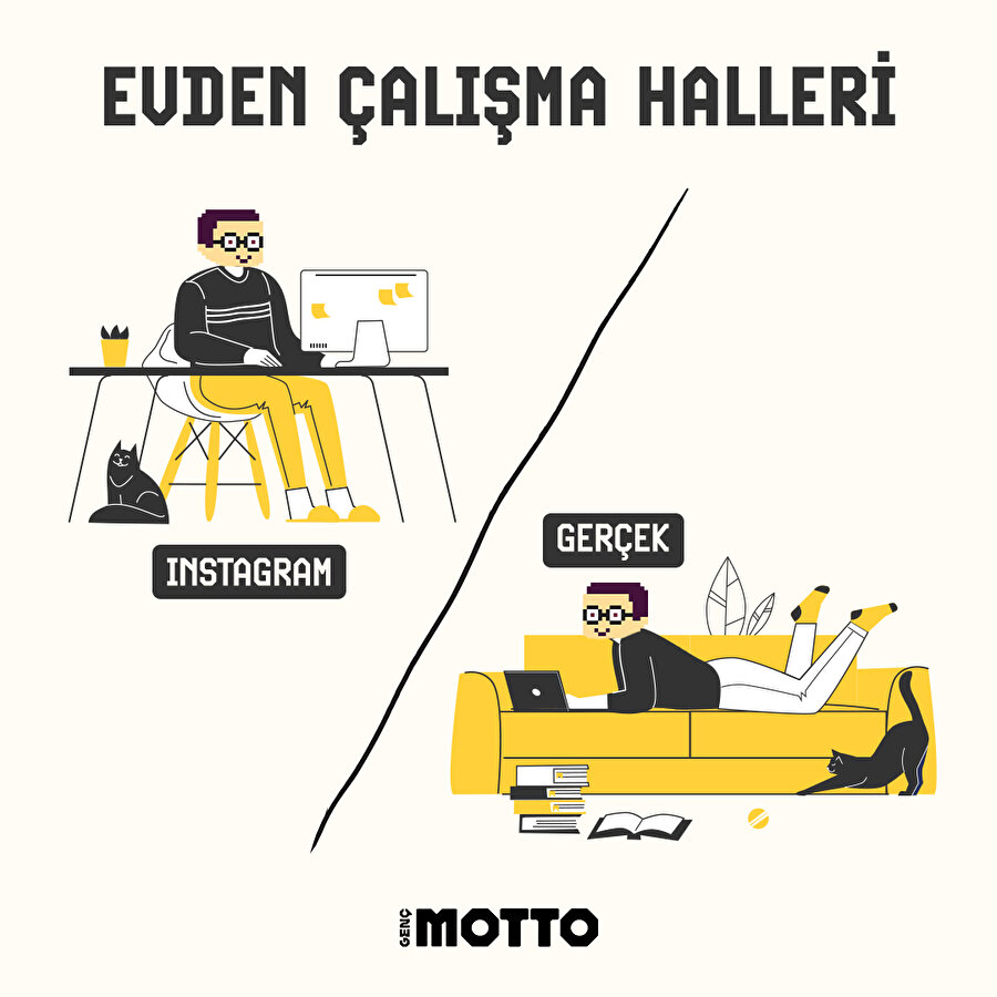 Evden çalışma halleri 