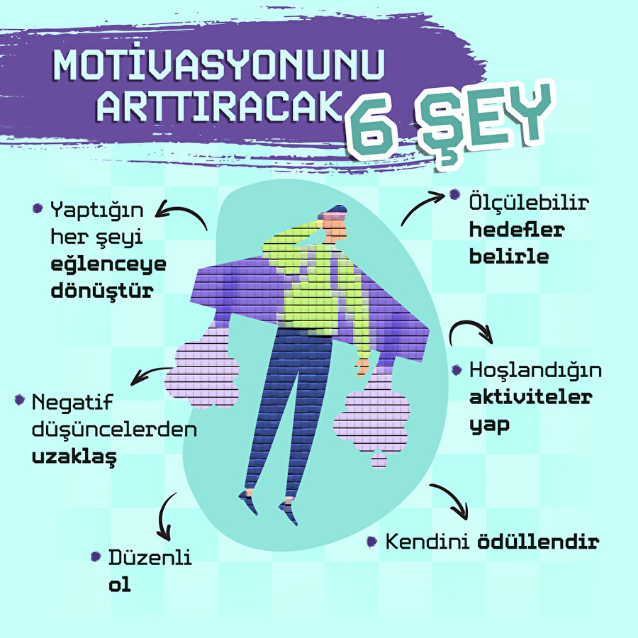 Motivasyonunu arttıracak 6 şey