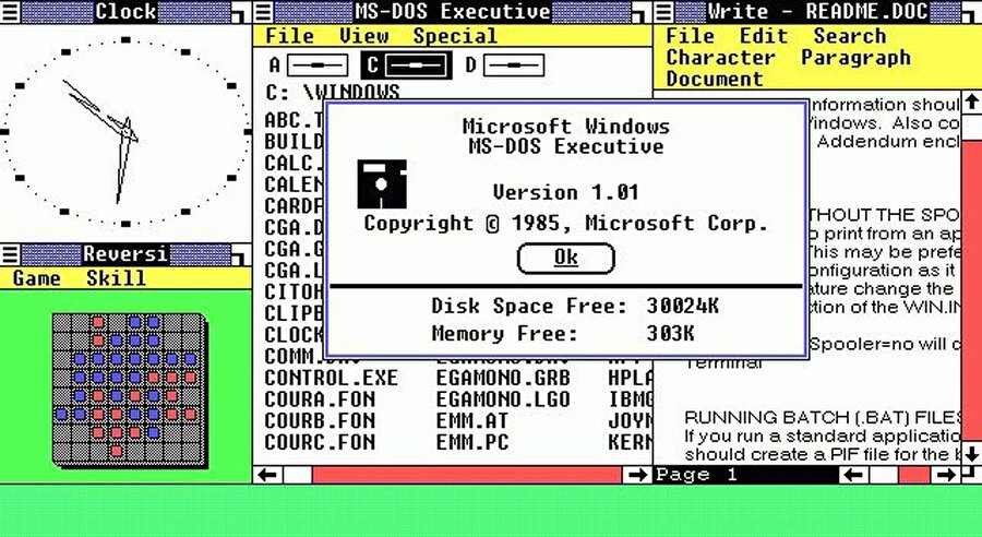 Windows'un ilk görünümü

                                    
                                