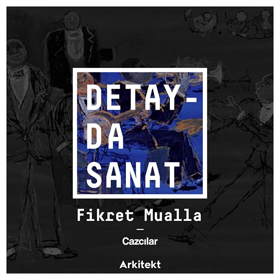 Fikret Mualla'nın ünlü eseri: Cazcılar