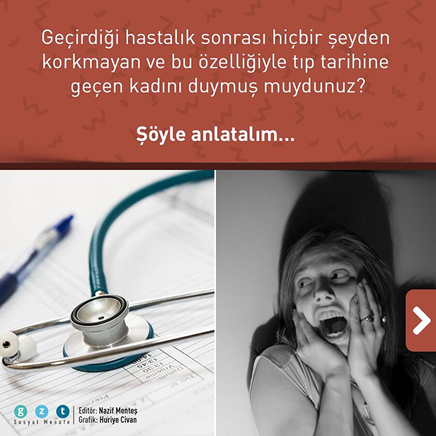 Dünyanın en korkusuz kadını: Tıp tarihinde bir ilk