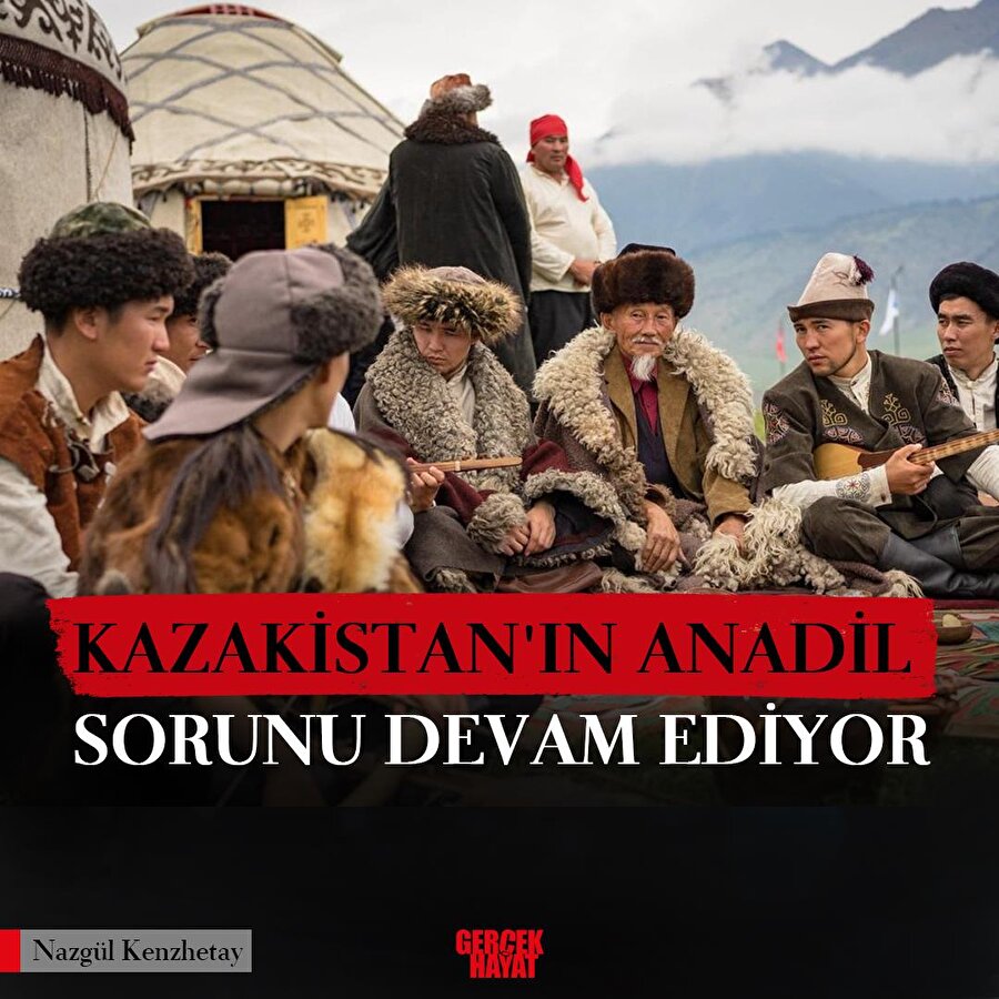 Kazakistan'ın anadil sorunu devam ediyor 