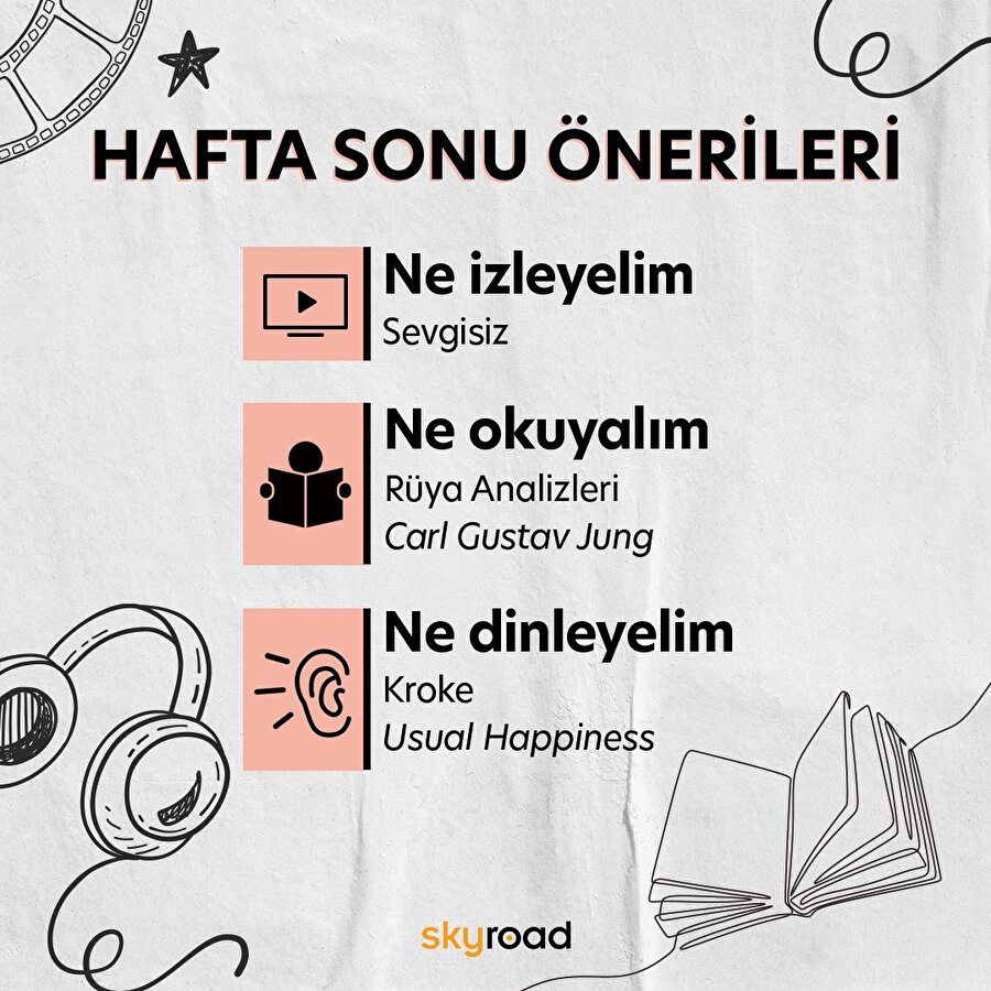 Hafta sonu önerilerimizle geldik! 🎉