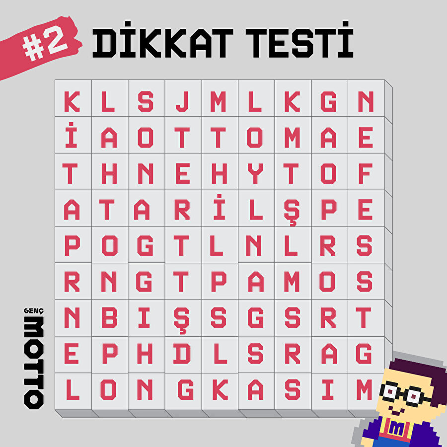 Dikkat testi 