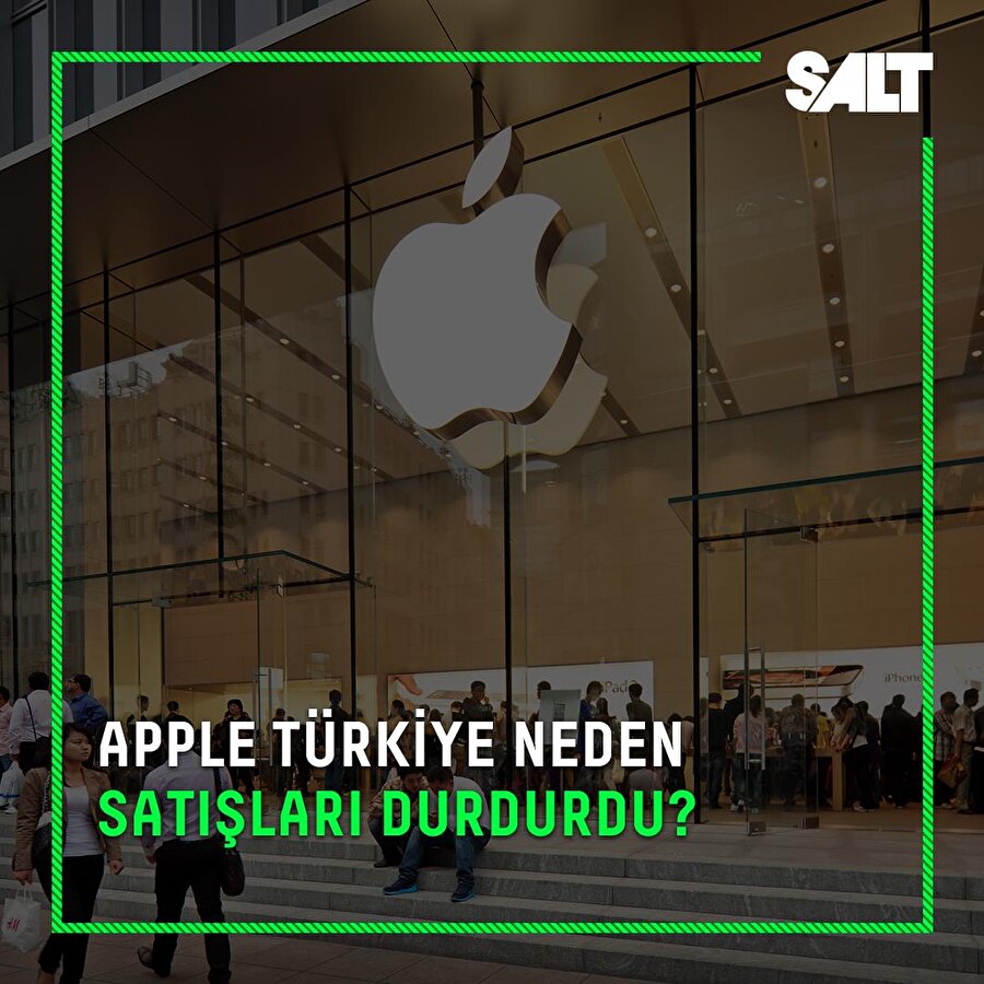 Apple Türkiye neden satışları durdurdu?