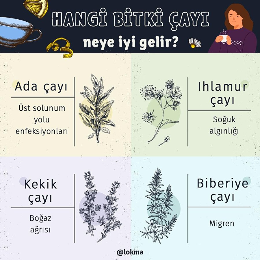 Hangi bitki çayı neye iyi gelir? 