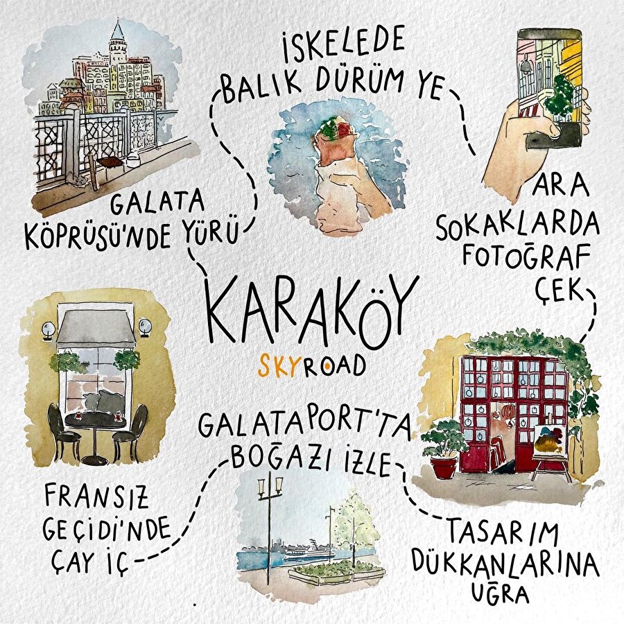 Karaköy'deki favori aktiviten ne? 😌