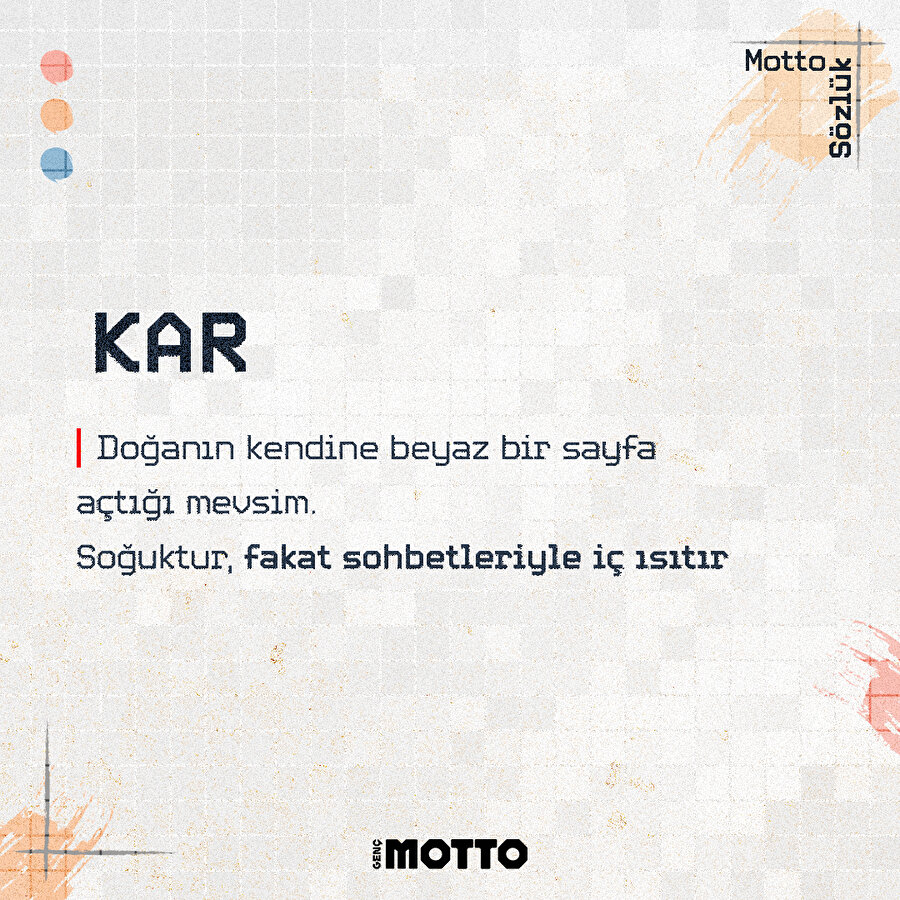 Motto Sözlük açıklıyor